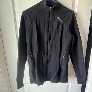 Gymshark Unisex Jacket Women’s Large, Mens Medium Black Full Zip